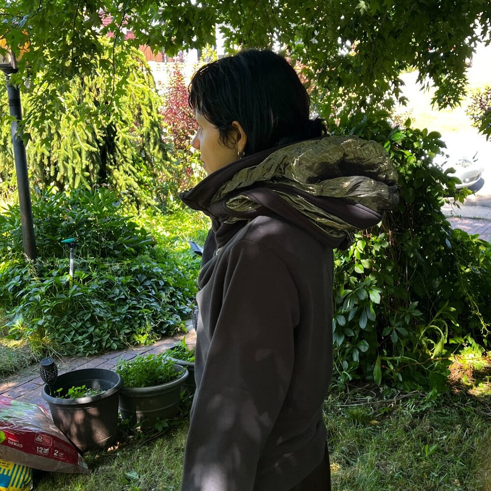 🛸 RAF Simons “Alien Hood” Quarter-Zip Hoodie – Gold Hood Grail – FW06/07